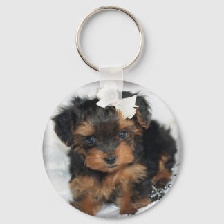 Yorkiepoo Keychain