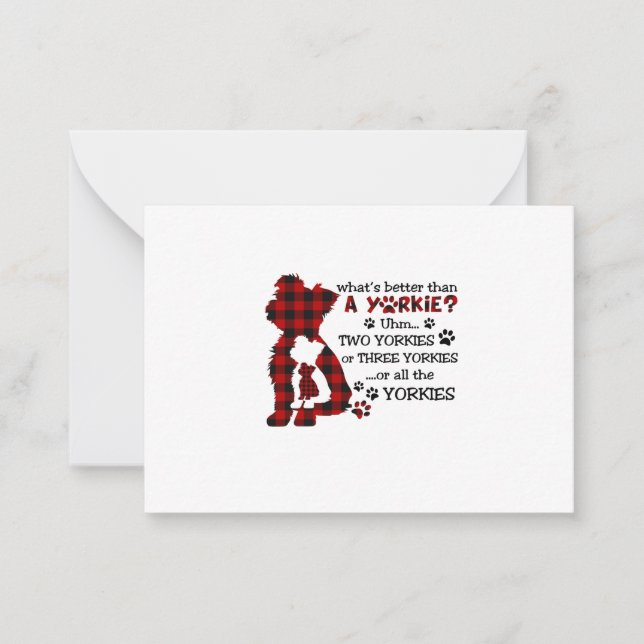Yorkies Card (Front)