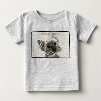 Yorkies Forever Infant Organic Creeper