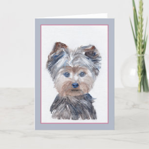 Yorkipoo Greeting Card