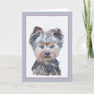 Yorkipoo Greeting Card