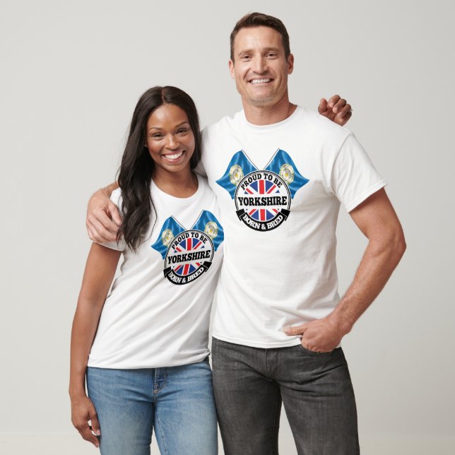 Yorkshire Born and Bred T-Shirt (Unisex)