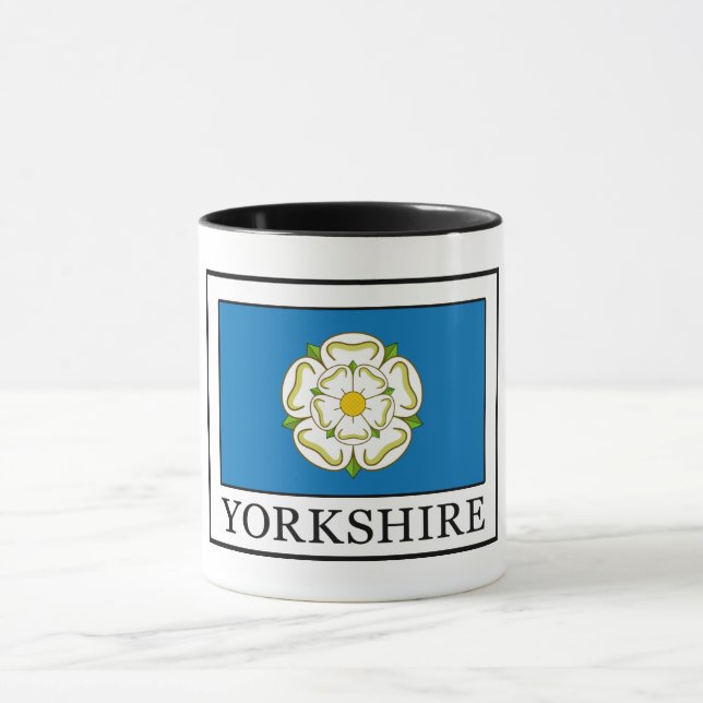 Yorkshire County England Mug (Center)