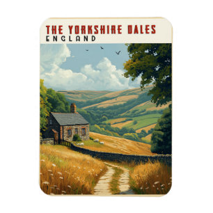 Yorkshire Dales Hiking Trails Magnet