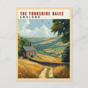 Yorkshire Dales Hiking Trails Postcard
