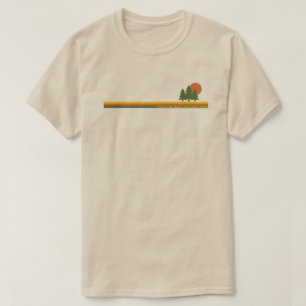 Yorkshire Dales National Park Pine Trees Sun T-Shirt