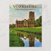 Yorkshire, Fountains Abbey,