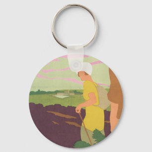 Yorkshire Moors Keychain