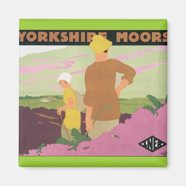 Yorkshire Moors Magnet (Front)