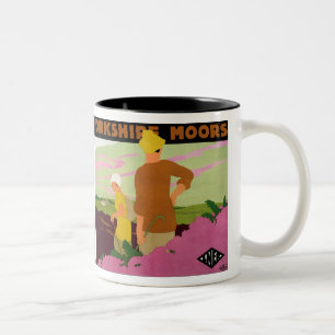Yorkshire Moors Two-Tone Coffee Mug