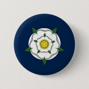 yorkshire region flag british county britain great 2 inch round button