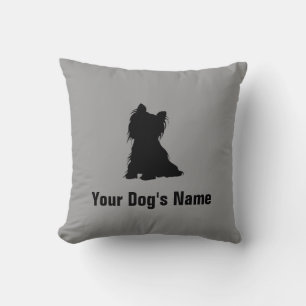 Yorkshire Terrier ヨークシャー・テリア Throw Pillow
