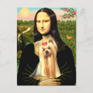 Yorkshire Terrier 1 - Mona Lisa Postcard
