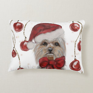YORKSHIRE TERRIER  ACCENT PILLOW