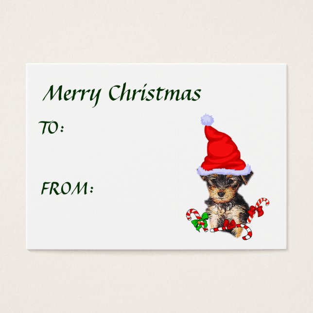 Yorkshire Terrier Christmas Gifts (Front)