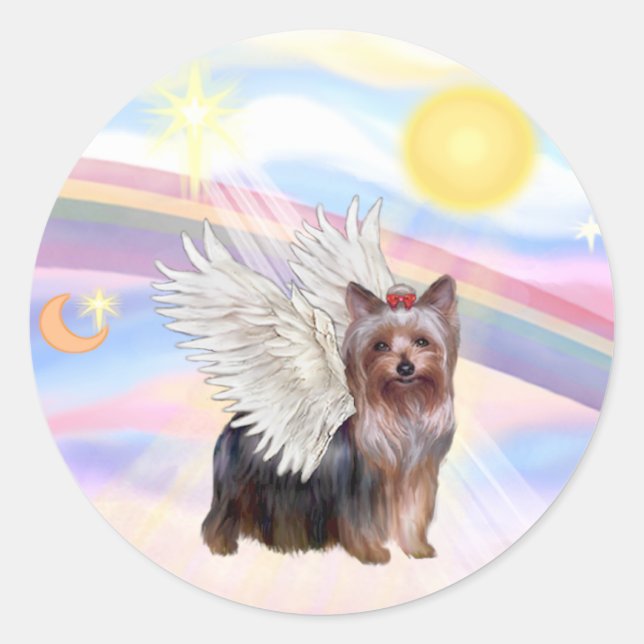 Yorkshire Terrier Classic Round Sticker (Front)