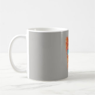 Yorkshire Terrier Colourful Yorkie Neon Dog Coffee Mug