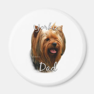Yorkshire Terrier Dad 2 Magnet