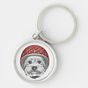Yorkshire Terrier Daredevil Keychain