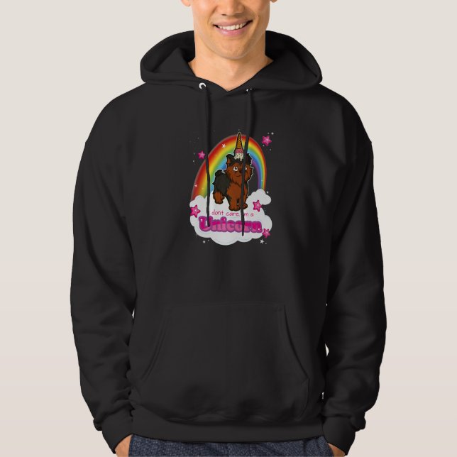 Yorkshire Terrier Dog Breed  67 Hoodie (Front)