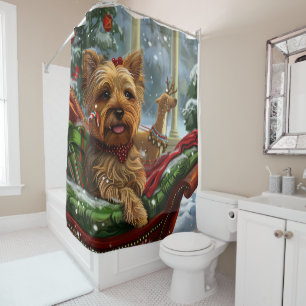Yorkshire Terrier Dog Christmas Festive