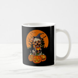 Yorkshire Terrier Dog Halloween Coffee Mug
