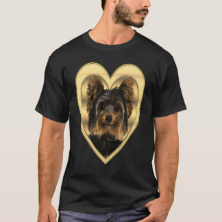 Yorkshire Terrier  Dog Heart   Yorkshire Terrier   T-Shirt