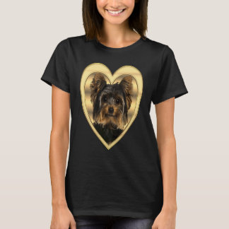 Yorkshire Terrier  Dog Heart   Yorkshire Terrier   T-Shirt