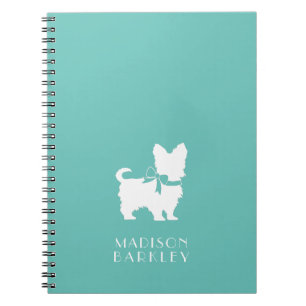 Yorkshire Terrier Dog Puppy Yorkie Notebook