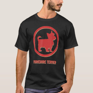 Yorkshire Terrier Dog Retro Vintage T-Shirt