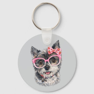 Yorkshire Terrier Gift for Dog Lovers Keychain