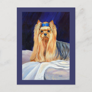 Yorkshire Terrier Greeting Card