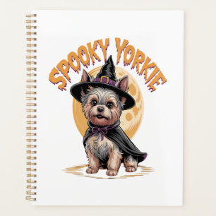 Yorkshire Terrier Halloween Planner