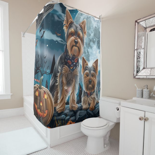 Yorkshire Terrier Halloween Spooky (In Situ)