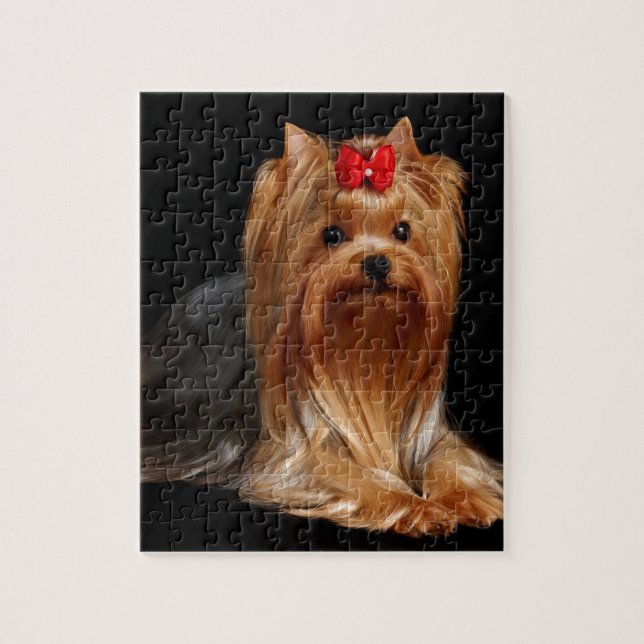 Yorkshire Terrier Jigsaw Puzzle (Vertical)