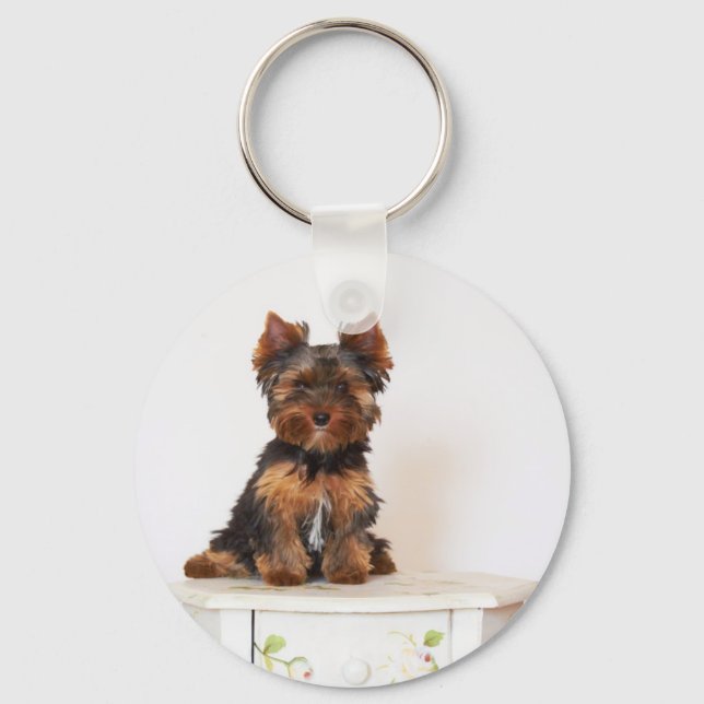 Yorkshire Terrier Keychain (Front)