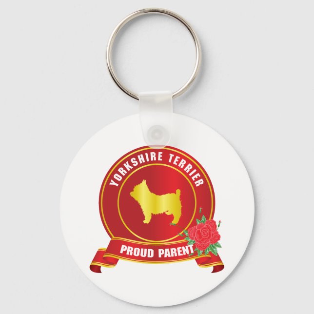 Yorkshire Terrier Keychain (Front)