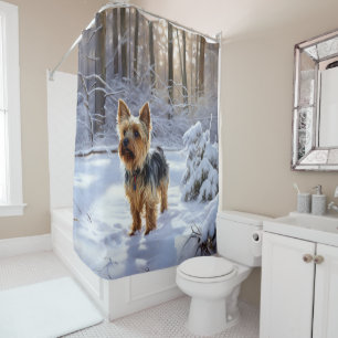 Yorkshire Terrier Let It Snow Christmas