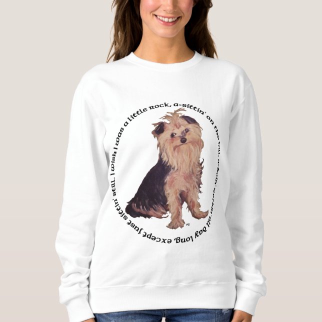Yorkshire Terrier Little Ditty Sweatshirt (Front)