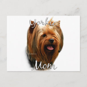 Yorkshire Terrier Mom 2 Postcard