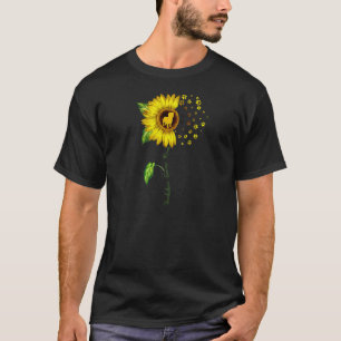 Yorkshire Terrier Mom Sunflower Dog Mom Mama T-Shirt