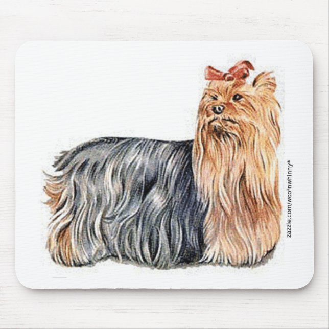 Yorkshire Terrier Mouse Pad (Front)