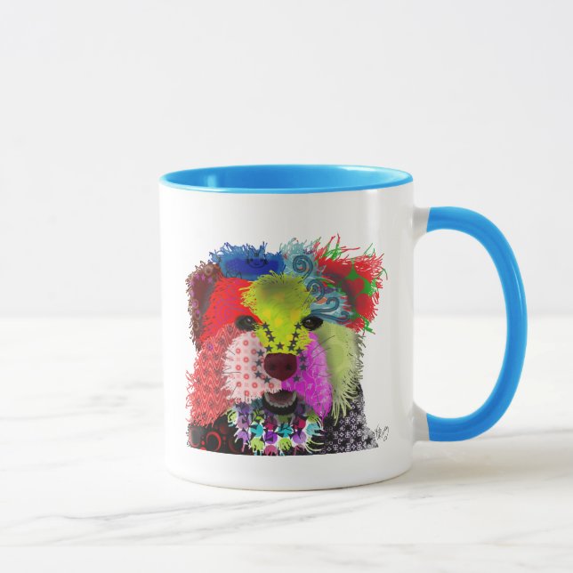 Yorkshire Terrier - Patchwork Mug (Right)