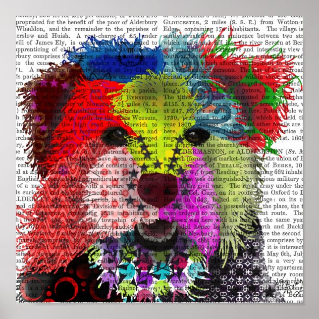 Yorkshire Terrier - Patchwork Poster (Front)