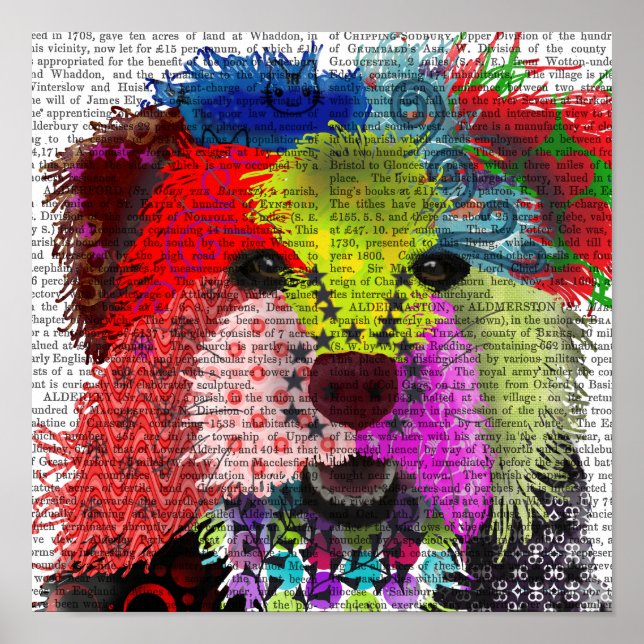 Yorkshire Terrier - Patchwork Poster (Front)