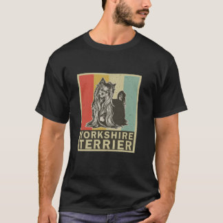 Yorkshire Terrier Retro Vintage Yorkshire Terrier T-Shirt