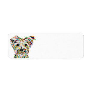Yorkshire Terrier  Return Address Labels