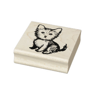 Yorkshire Terrier                                  Rubber Stamp