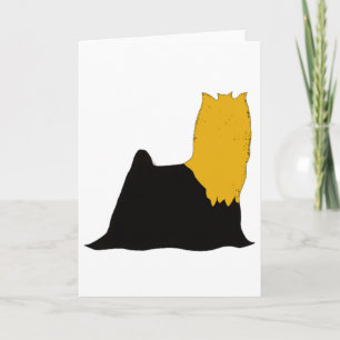 Yorkshire Terrier silo colour Card