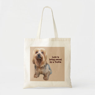 Yorkshire Terrier So Cute Tote Bag